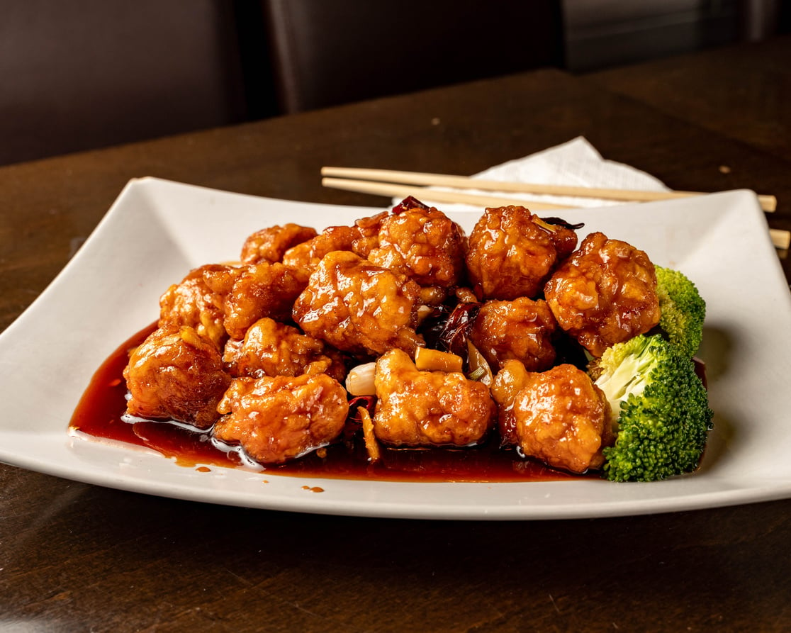 Chinese food general tso's chicken (General Chang's Chicken)